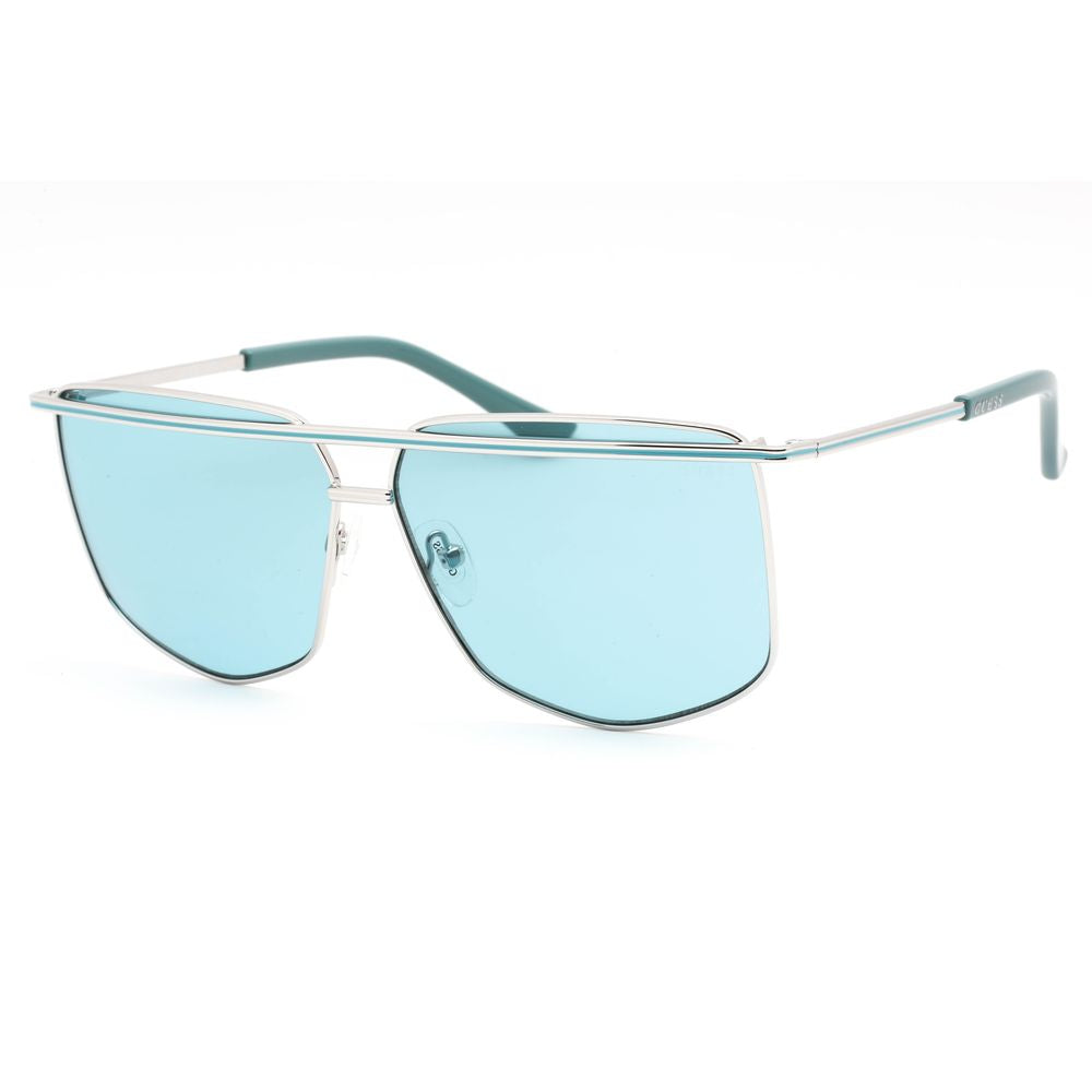 Guess Women’s Sunglasses – Grey Metal Aviator with Gradient Lenses