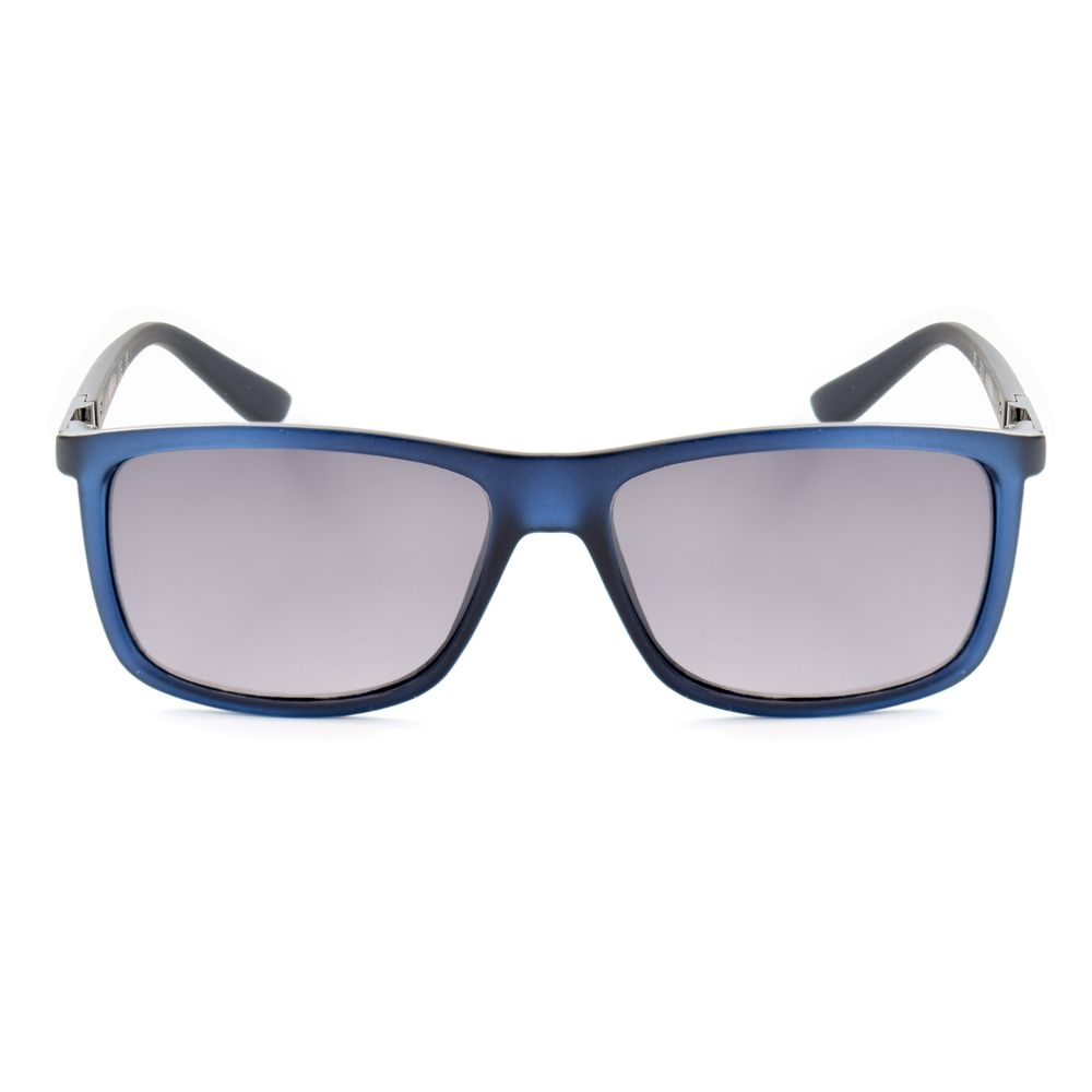 Guess Women’s Sunglasses – Blue Resin Frame with Grey Lenses, 59mm