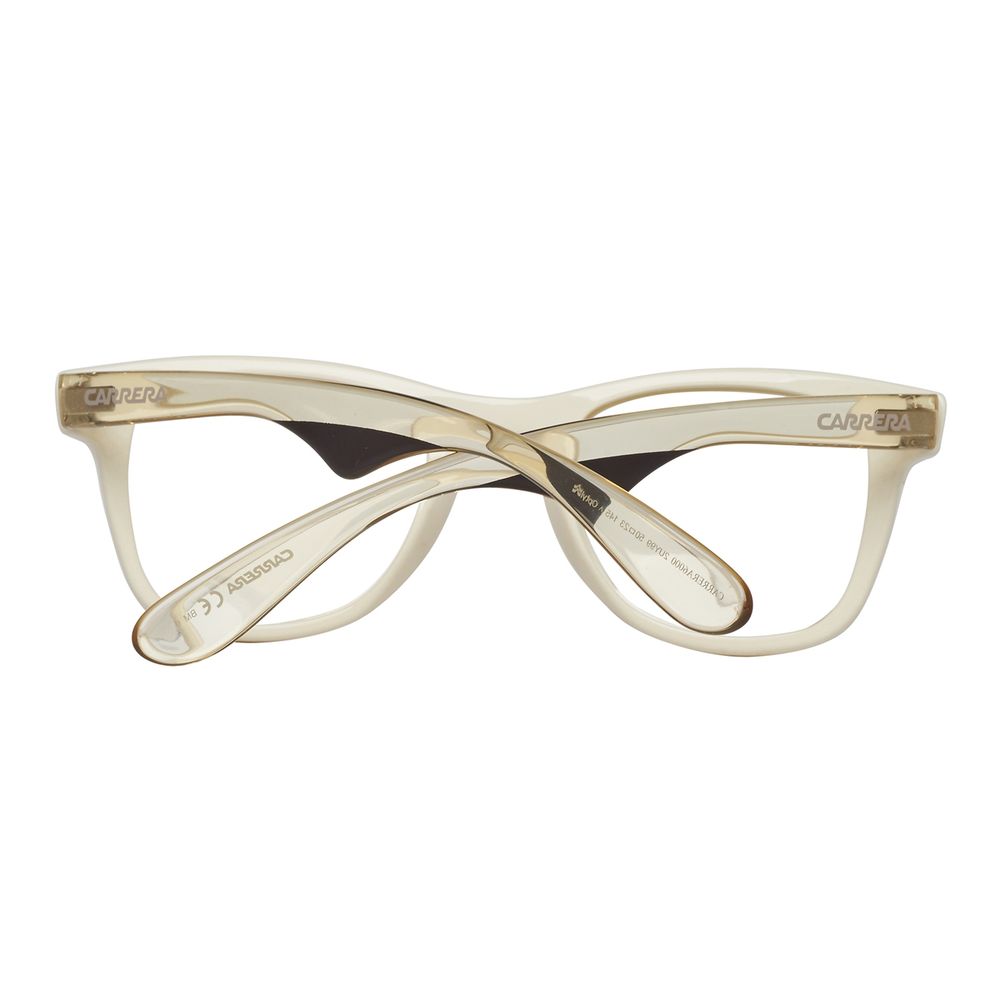 Carrera White Plastic Sunglasses – Stylish Unisex Design with 50mm Lenses