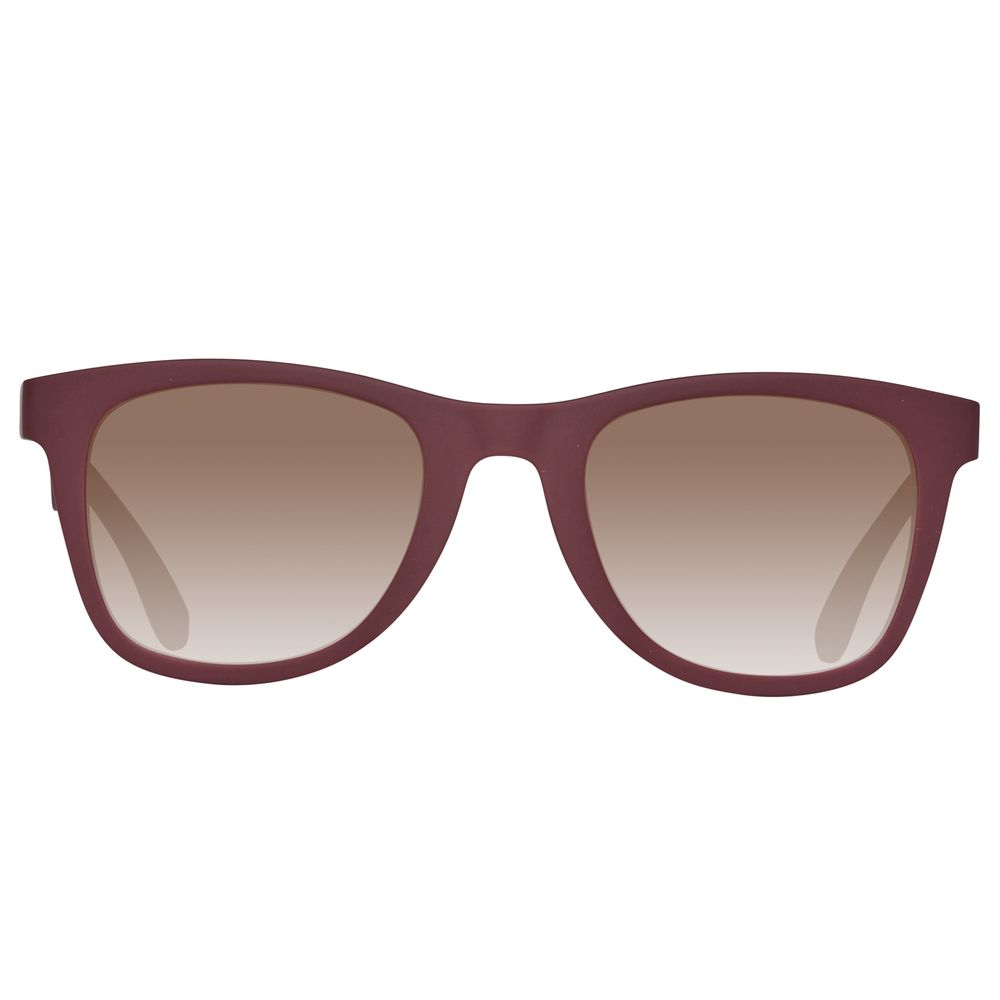 Carrera Burgundy Plastic Sunglasses – Stylish Casual Eye Protection, 50mm