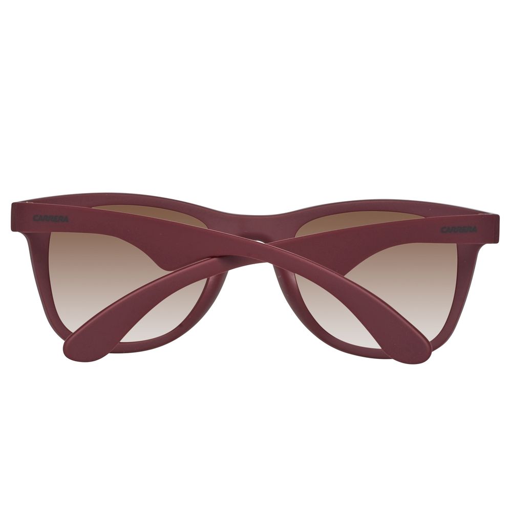 Carrera Burgundy Plastic Sunglasses – Stylish Casual Eye Protection, 50mm