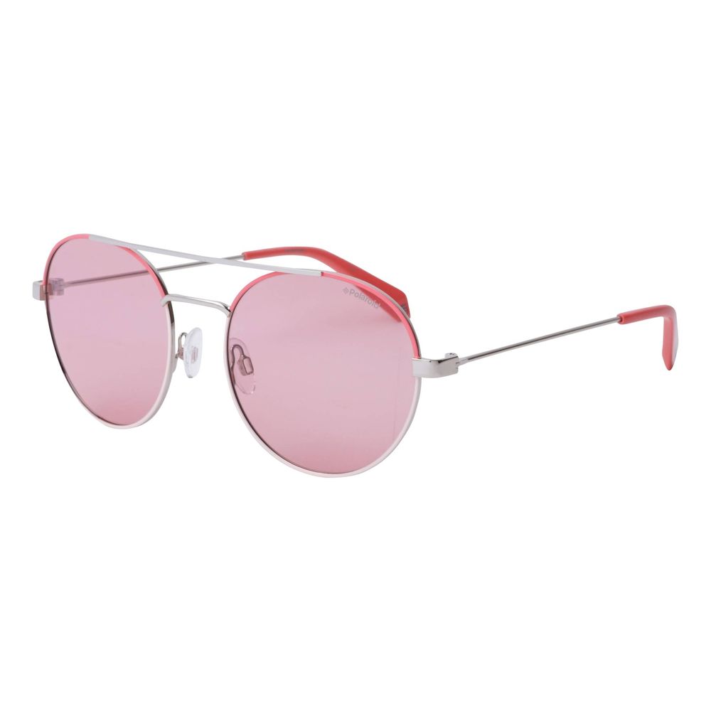 Polaroid Multicolor Sunglasses – Pink Metal Frame, 55mm