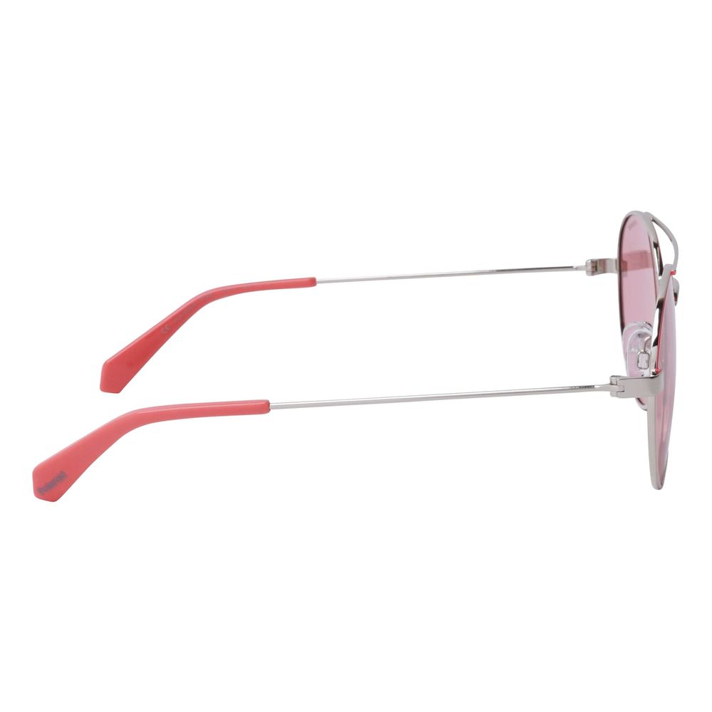 Polaroid Multicolor Sunglasses – Pink Metal Frame, 55mm