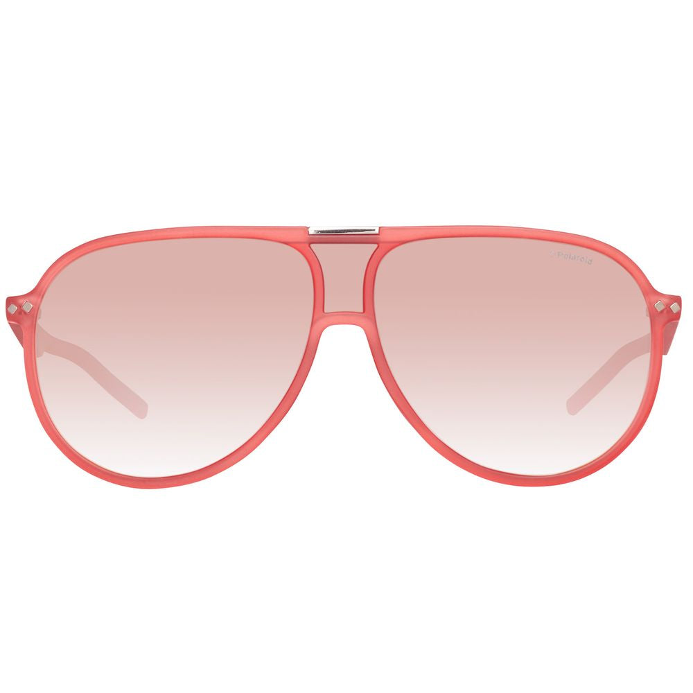 Polaroid Red Acetate Sunglasses – Chic Statement eyewear
