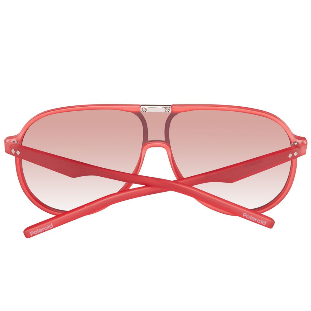 Polaroid Red Acetate Sunglasses – Chic Statement eyewear