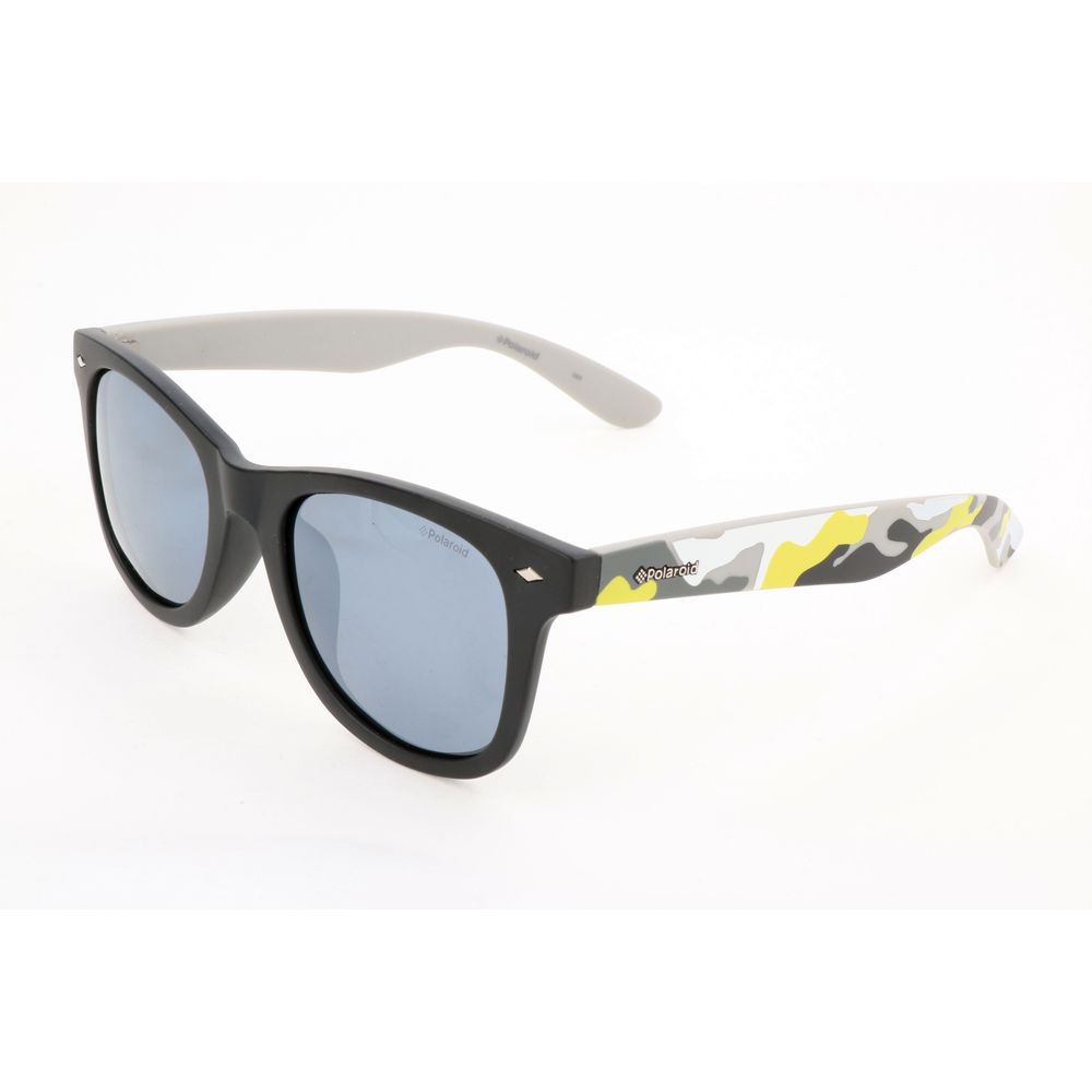 Polaroid Black Polycarbonate Sunglasses – Statement Eyewear with Polarized Lenses, 52mm