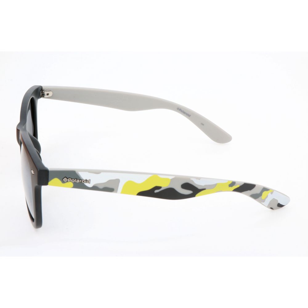Polaroid Black Polycarbonate Sunglasses – Statement Eyewear with Polarized Lenses, 52mm