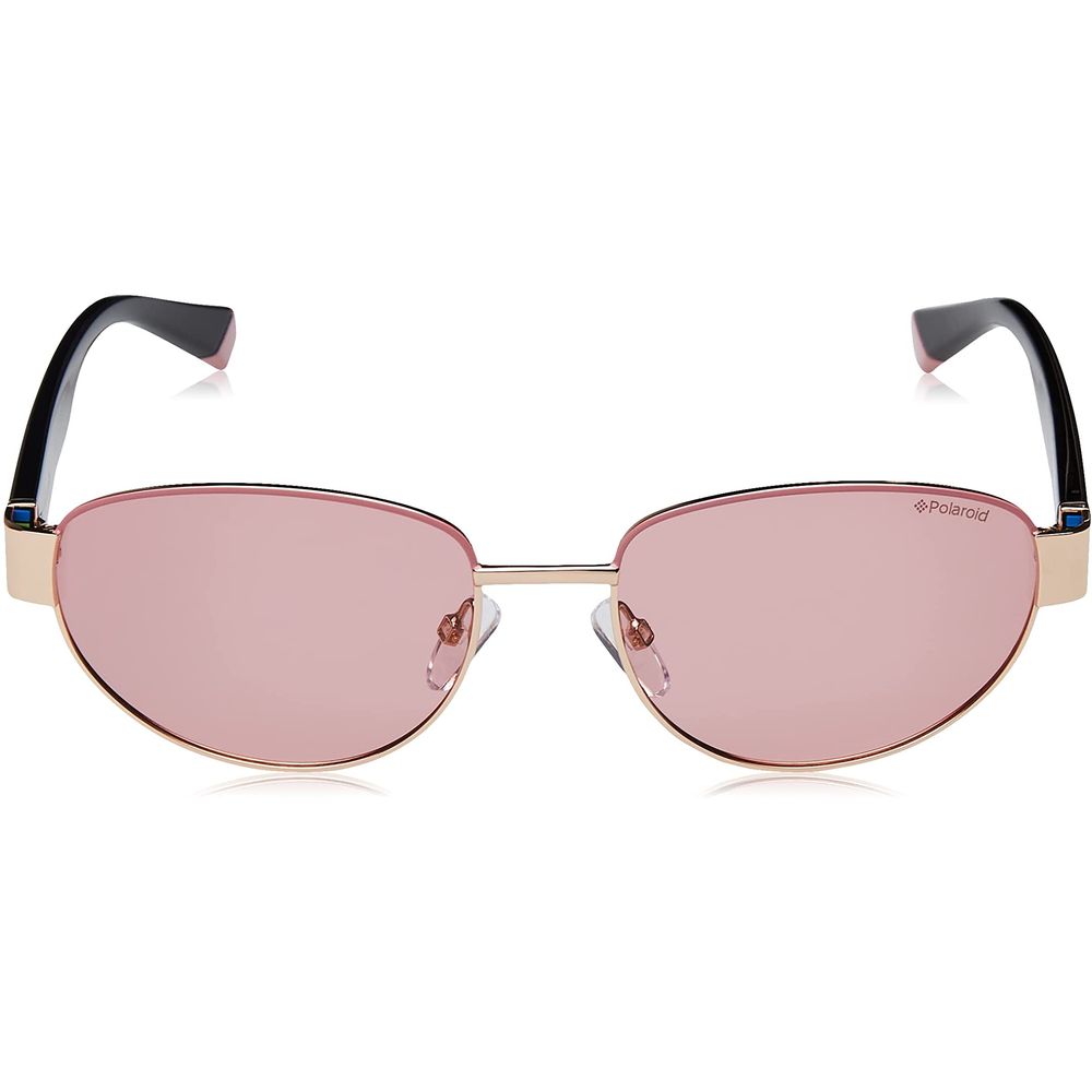 Polaroid Multicolor Metal Sunglasses – Pink Polarized Frame, 54mm