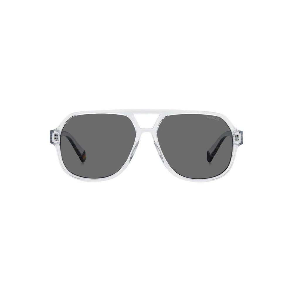 Polaroid Unisex Transparent Polycarbonate Sunglasses