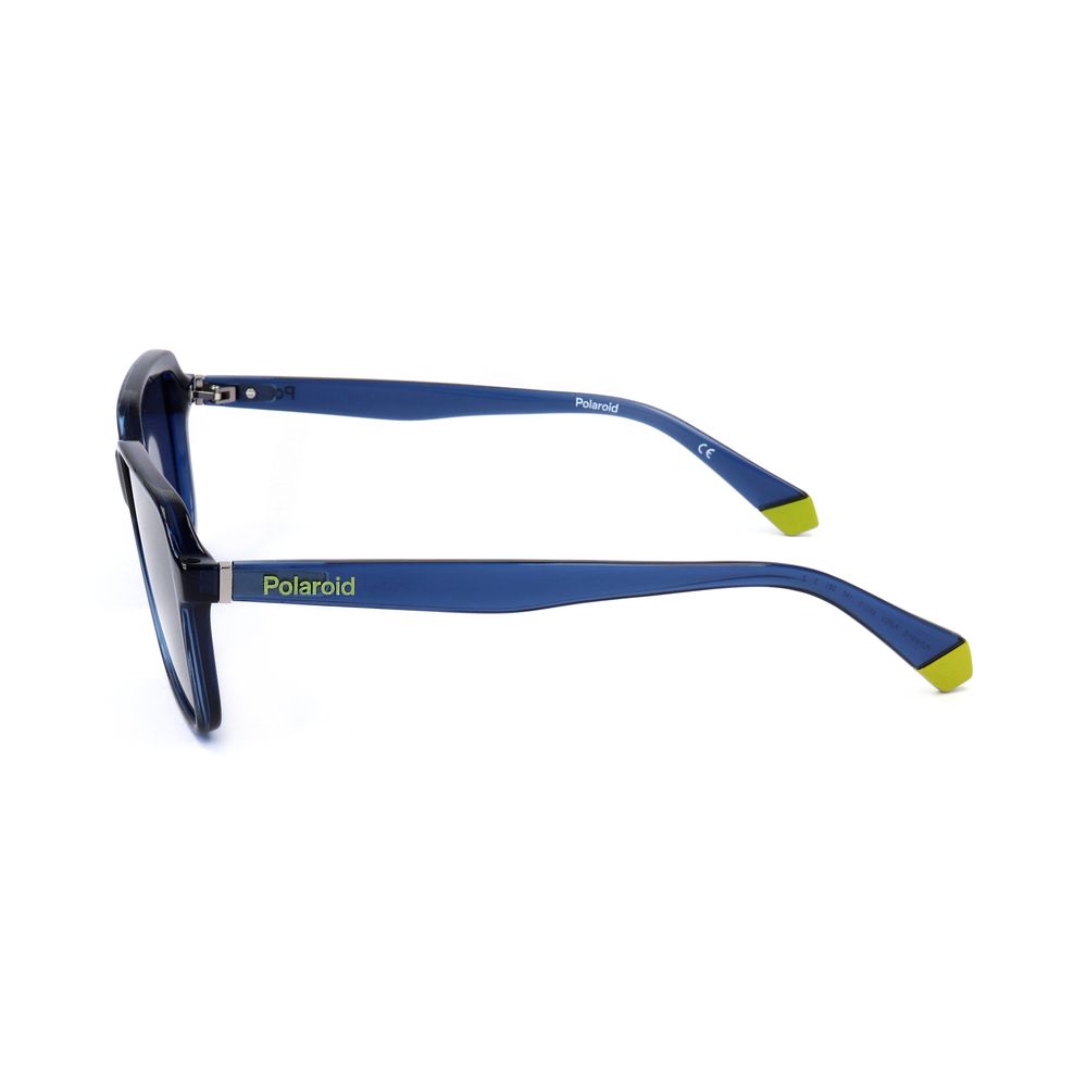 Polaroid Unisex Blue Metal Sunglasses – Stylish and Protective