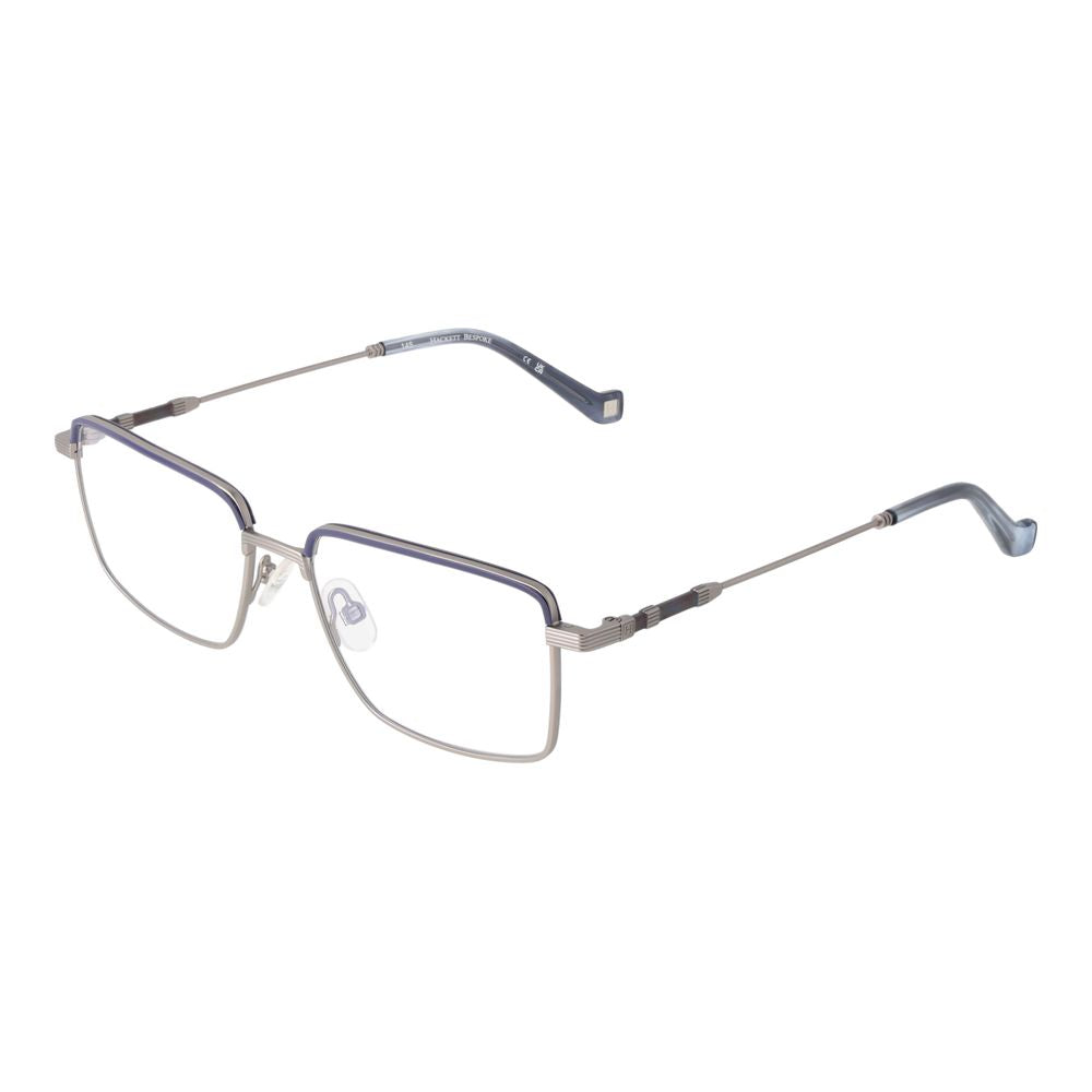 Hackett Blue Men’s Optical Frames – Rectangle Full-Rim, 53mm