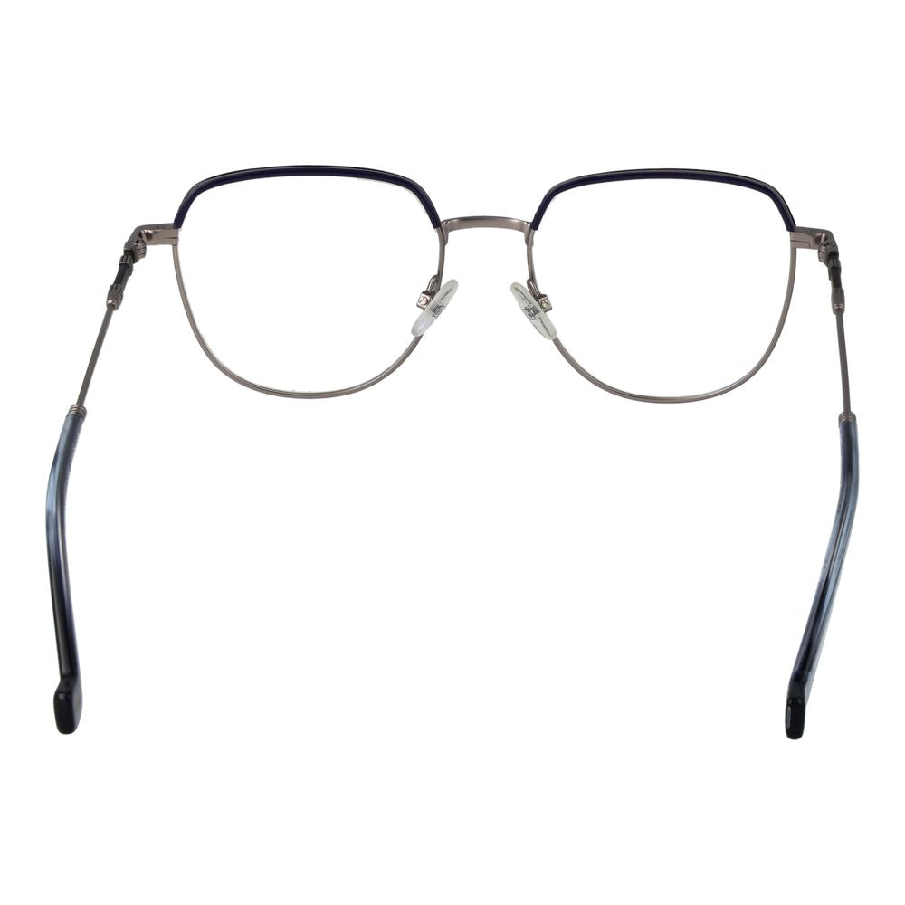 Hackett Gray Men’s Optical Frames – Gunmetal Round, 51mm