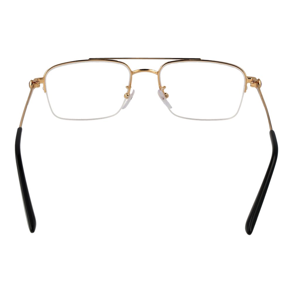 BMW Gold Men's Optical Frames – Half-Rim, 54mm