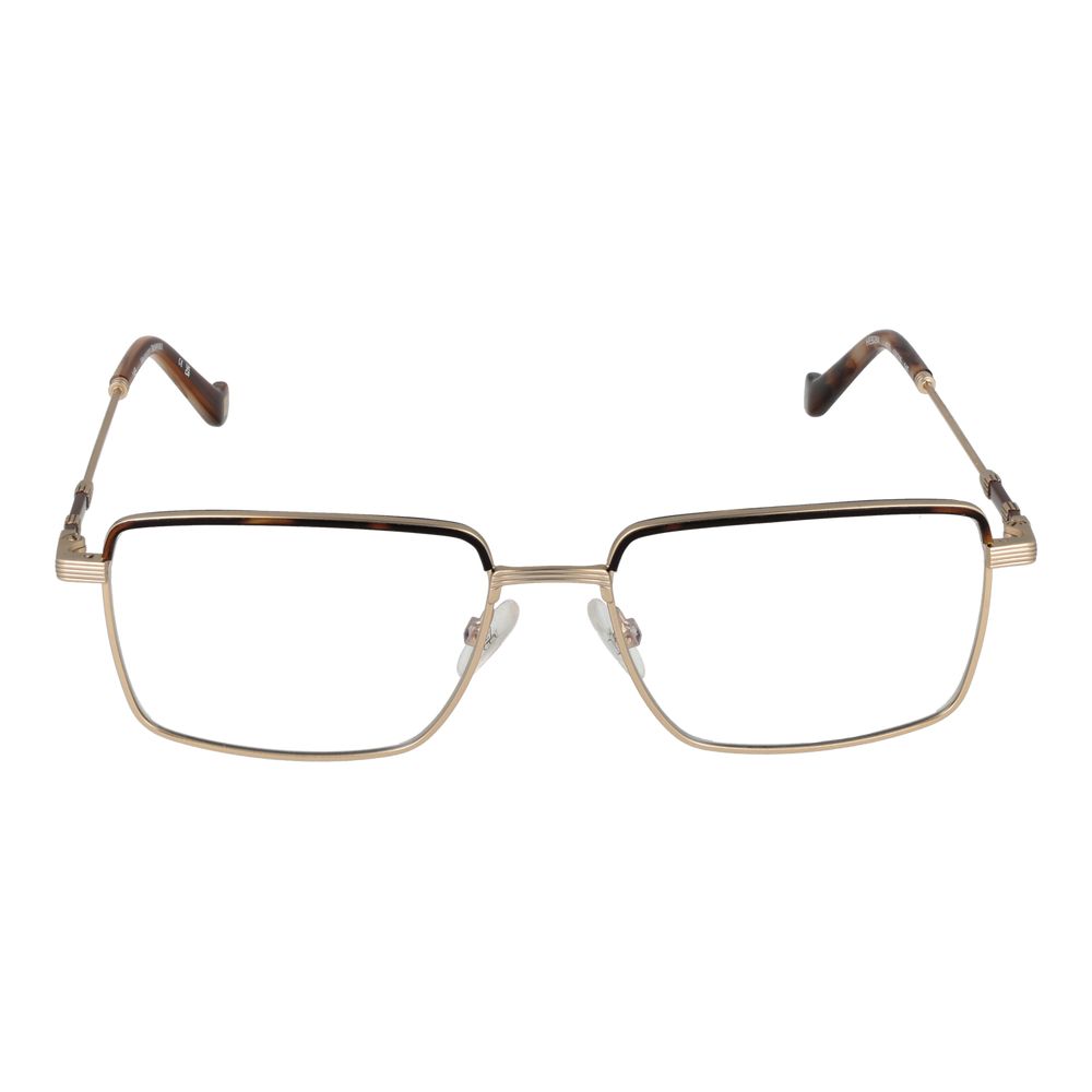 Hackett Gold Men’s Optical Frames – Square Full-Rim, 53mm