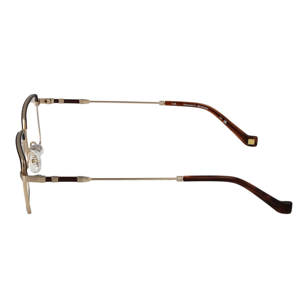Hackett Gold Men’s Optical Frames – Square Full-Rim, 53mm