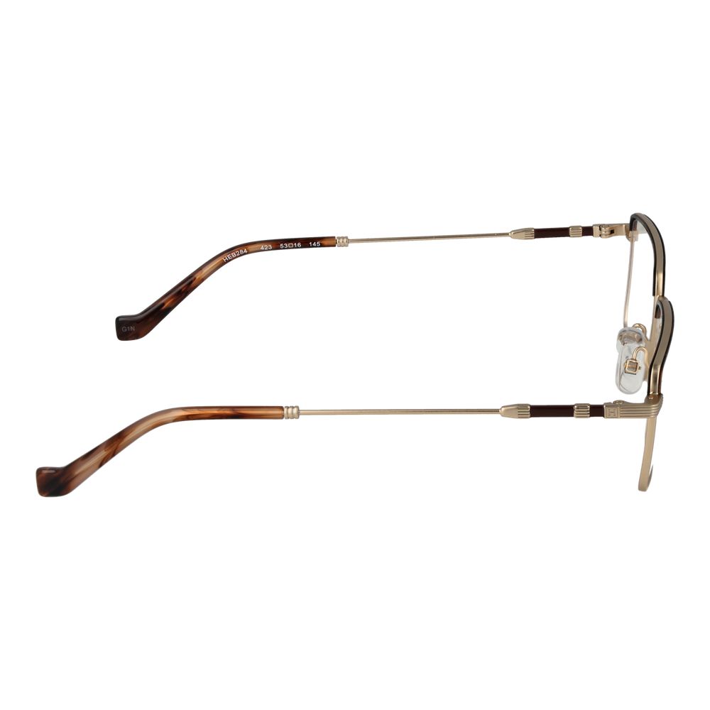 Hackett Gold Men’s Optical Frames – Square Full-Rim, 53mm