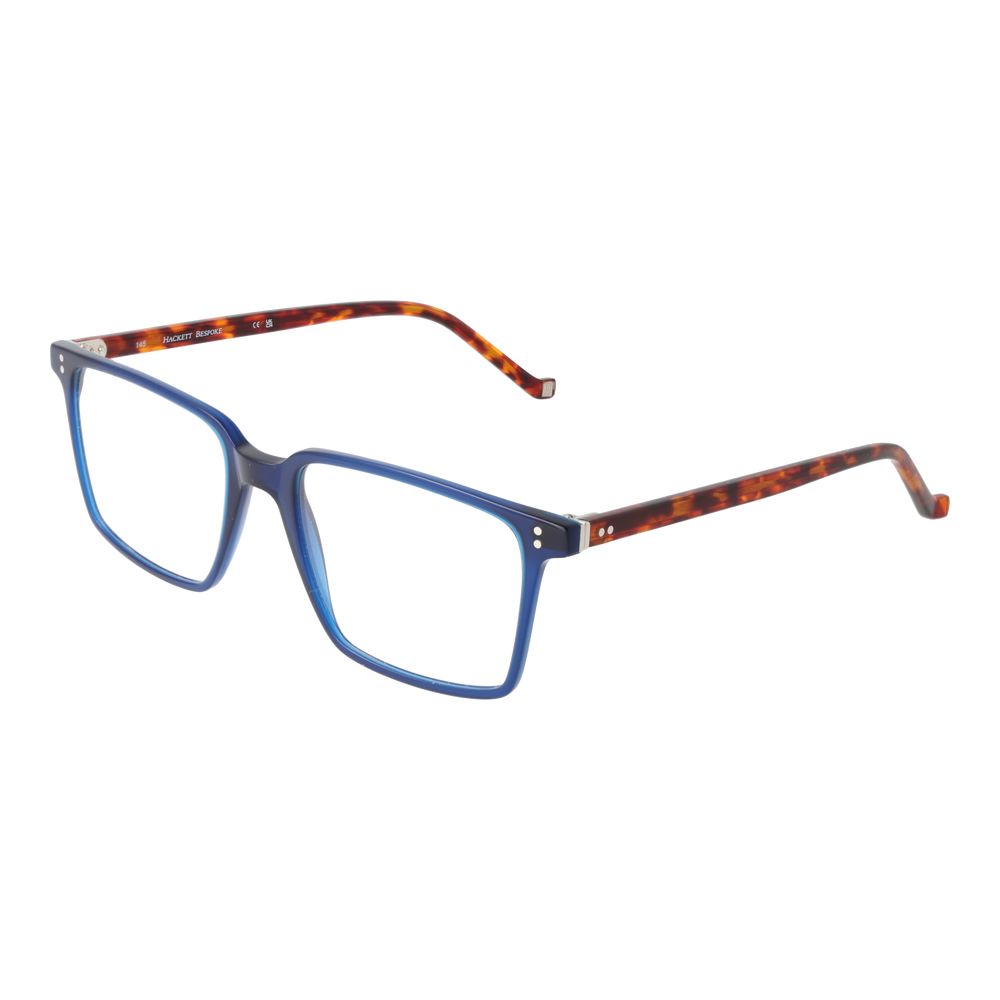Hackett Blue Men's Optical Frames – Square Full-Rim, 56mm