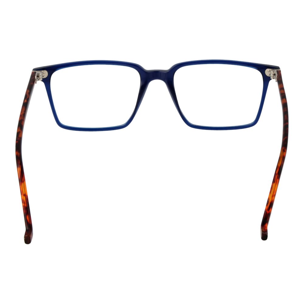 Hackett Blue Men's Optical Frames – Square Full-Rim, 56mm