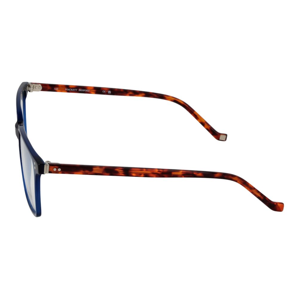 Hackett Blue Men's Optical Frames – Square Full-Rim, 56mm