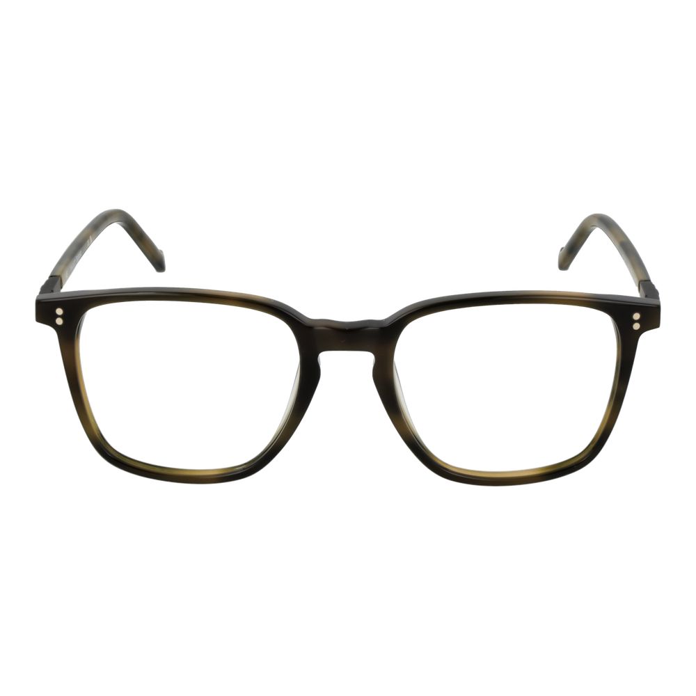 Hackett Brown Men’s Optical Frames – Square Full-Rim, 51mm