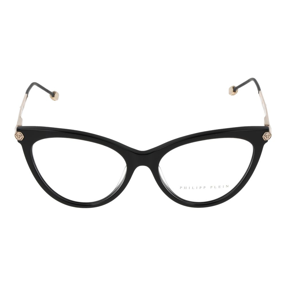 Philipp Plein Women’s Optical Frames – Black Cat Eye Style