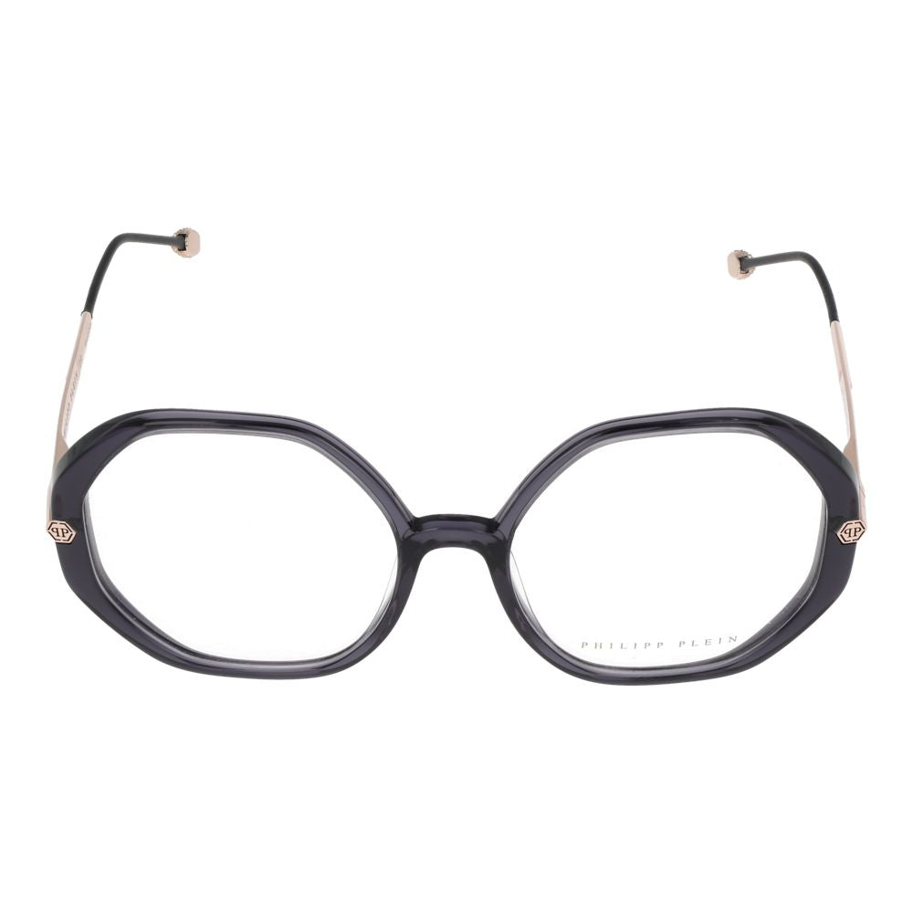 Philipp Plein Women’s Optical Frames – Grey Full-Rim, 56mm