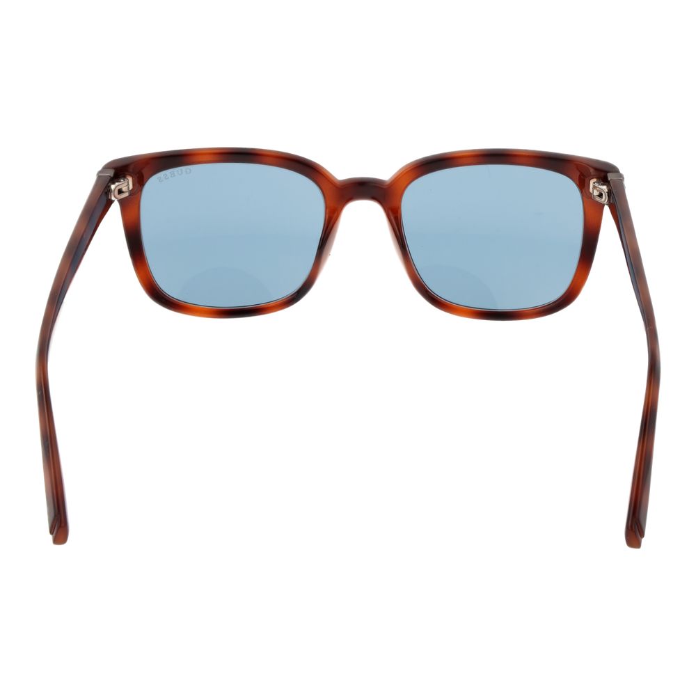 GUESS Brown Women Sunglasses - Square Style with Blue Lenses