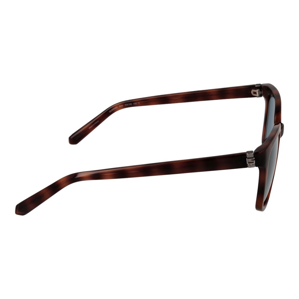 GUESS Brown Women Sunglasses - Square Style with Blue Lenses