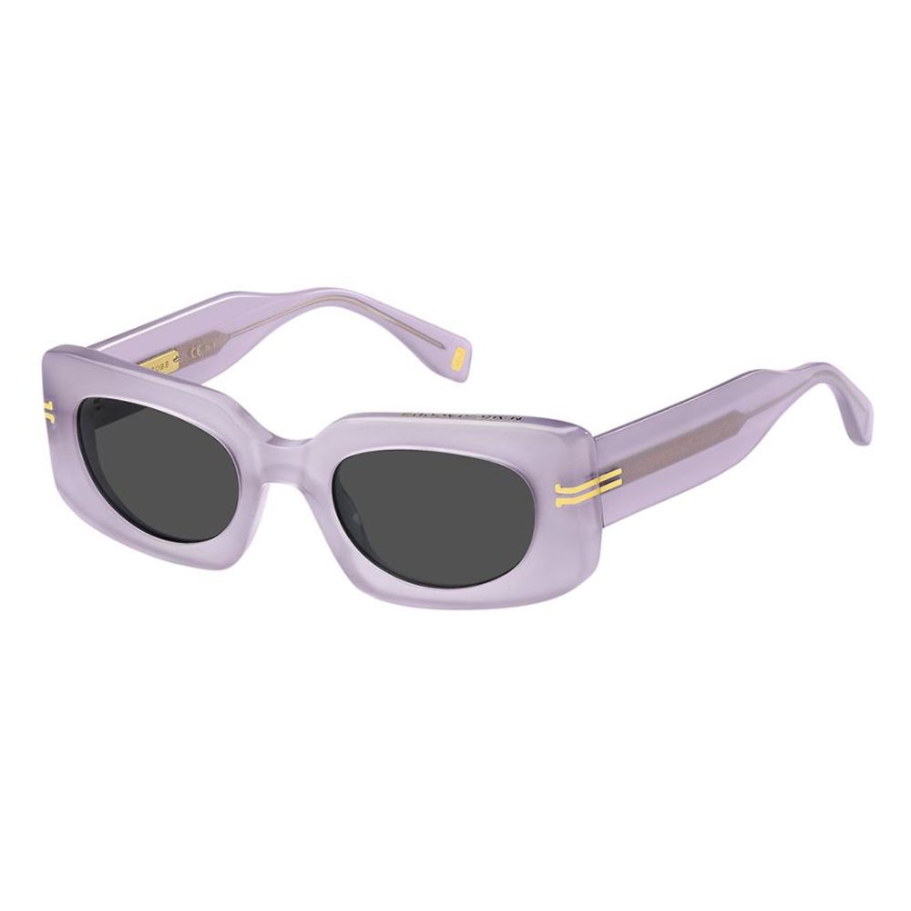 Marc Jacobs Women's Sunglasses – Lilac Square Frame with Grey Lenses, 50mm