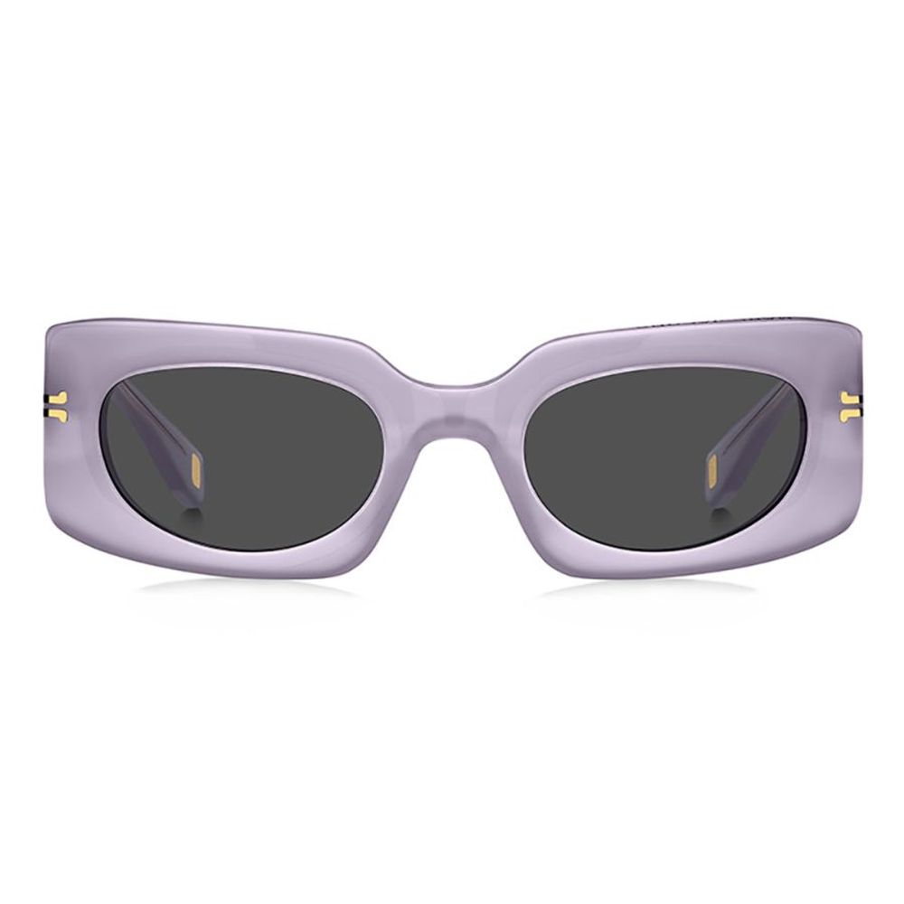 Marc Jacobs Women's Sunglasses – Lilac Square Frame with Grey Lenses, 50mm
