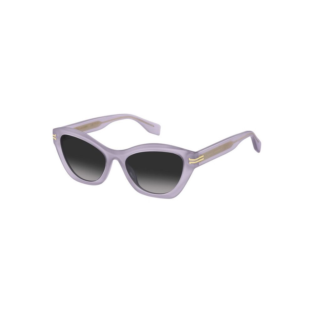 Marc Jacobs Women’s Sunglasses – Lilac Plastic Frame with Grey Degraded Lenses, 53mm