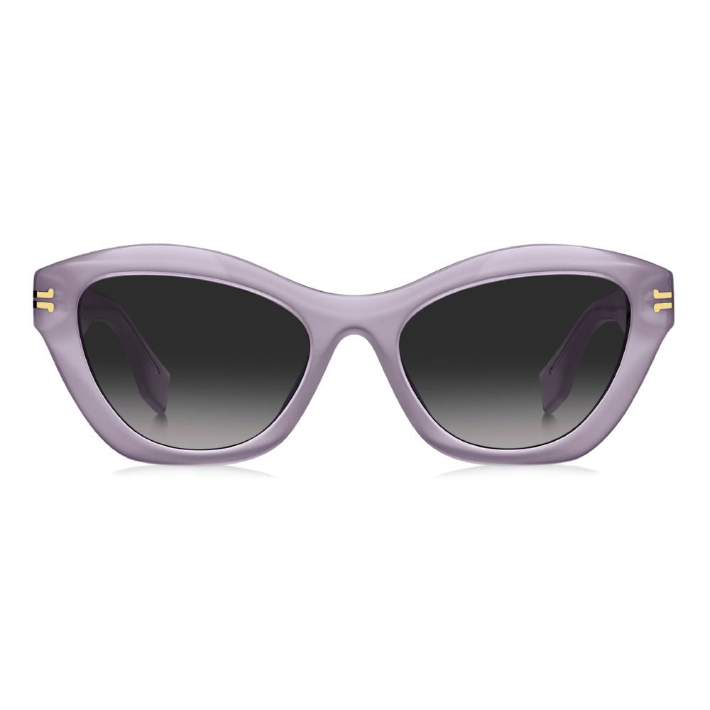 Marc Jacobs Women’s Sunglasses – Lilac Plastic Frame with Grey Degraded Lenses, 53mm
