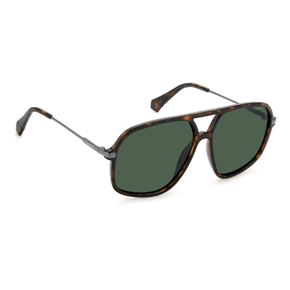 Polaroid Brown Plastic Sunglasses – Unisex Polarised 59mm