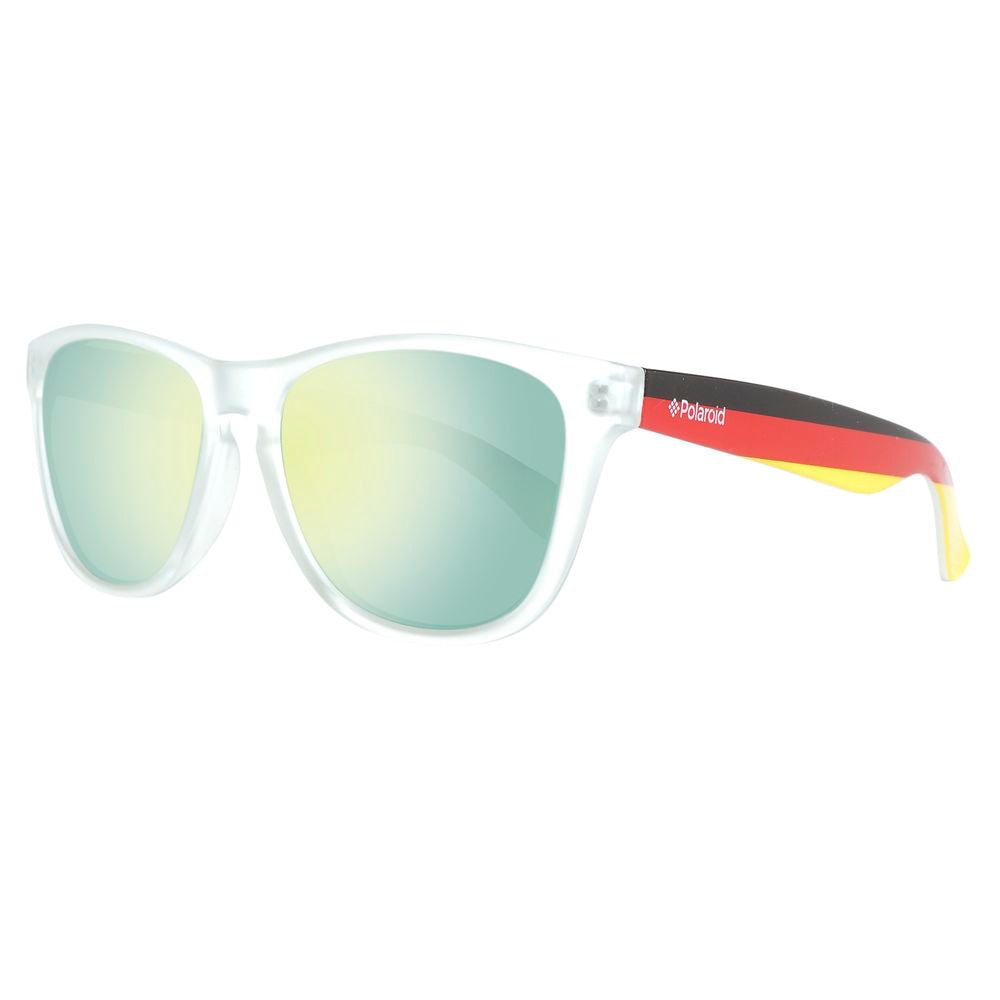 Polaroid Blue Polycarbonate Sunglasses – Unisex 55mm