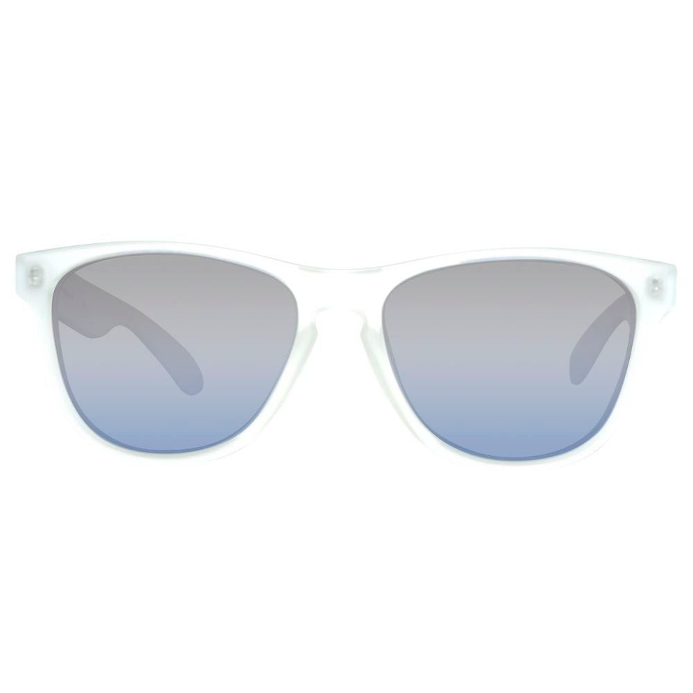 Polaroid Unisex Blue Polycarbonate Sunglasses – 55mm