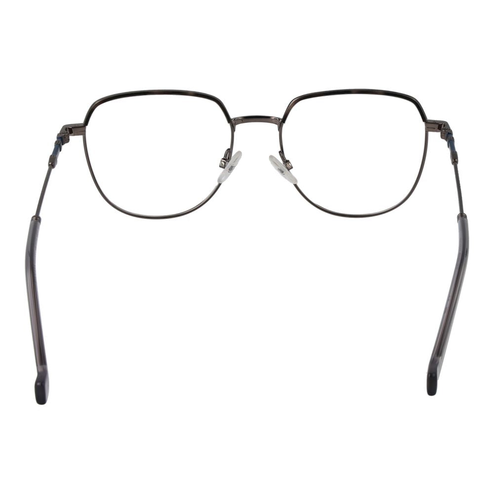 Hackett Gray Men’s Optical Frames – Gunmetal Round Style, 51mm