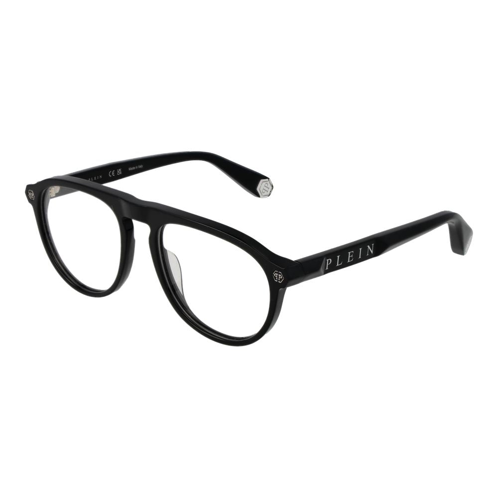 Philipp Plein Men's Optical Frames – Black Full-Rim, 54mm