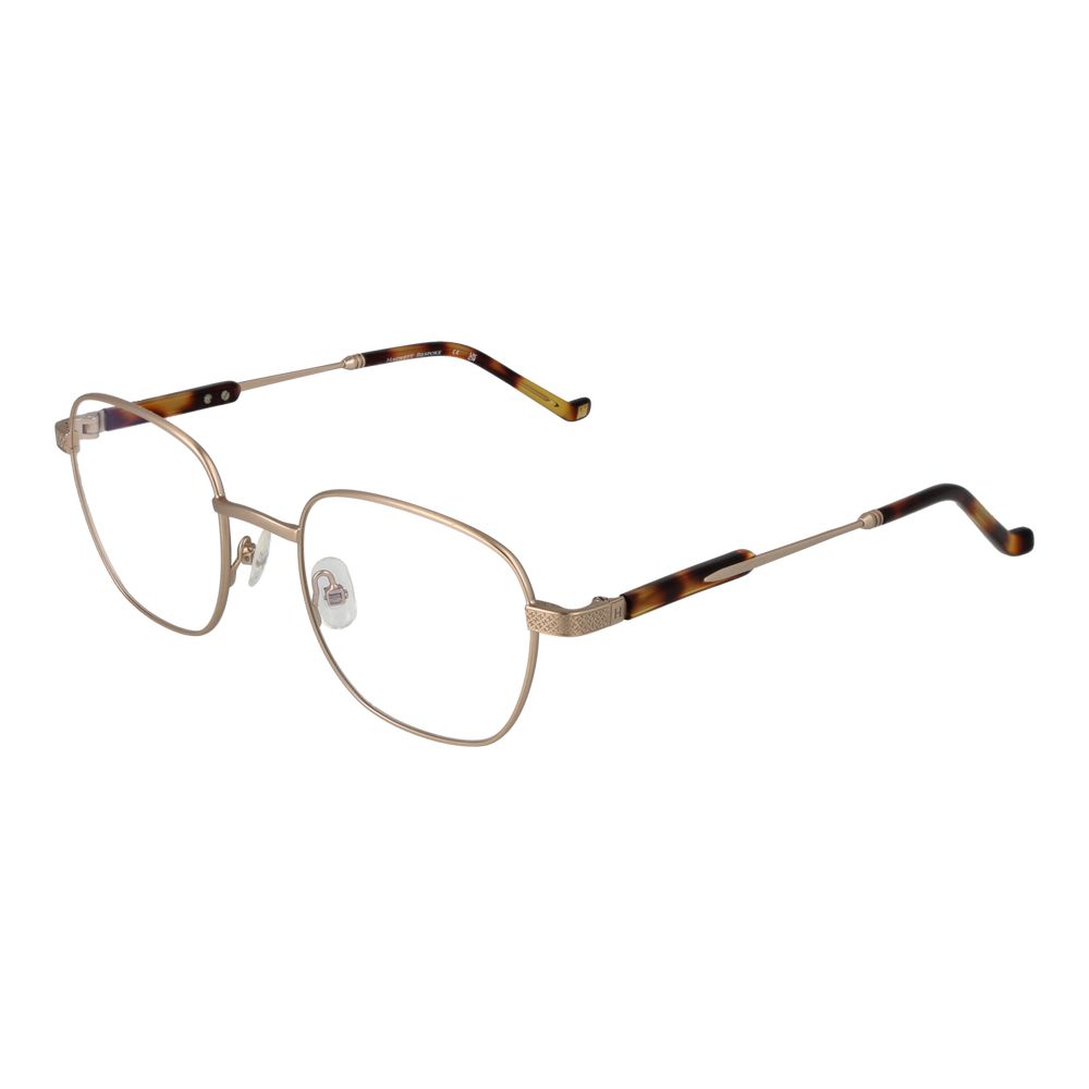 Hackett Gold Men’s Optical Frames – Square Full-Rim, 51mm