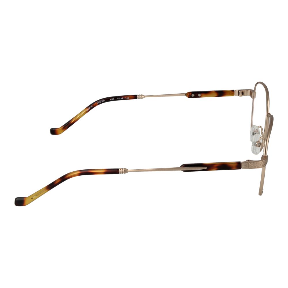 Hackett Gold Men’s Optical Frames – Square Full-Rim, 51mm