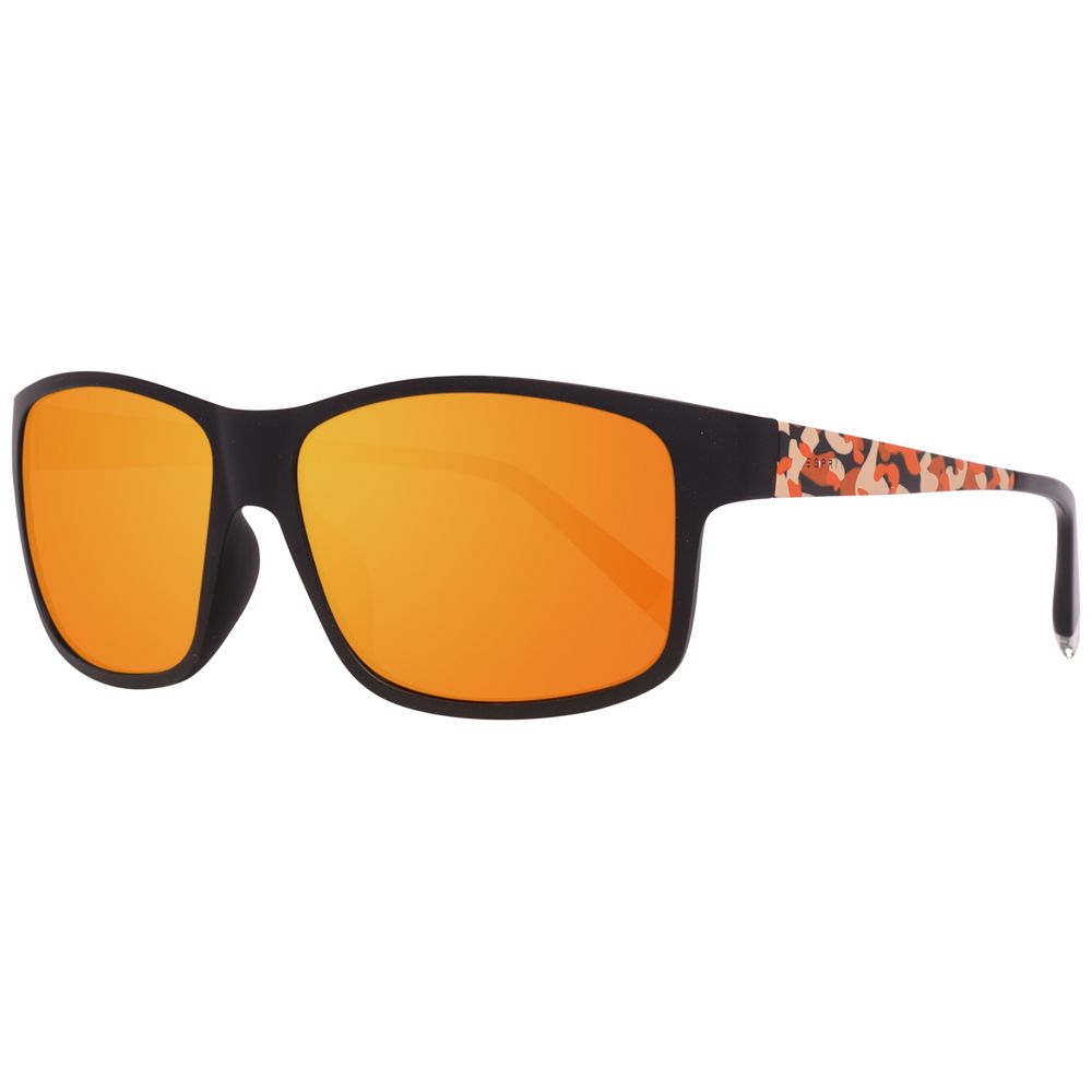Esprit Unisex Black Resin Sunglasses – Modern Chic Design, 57mm