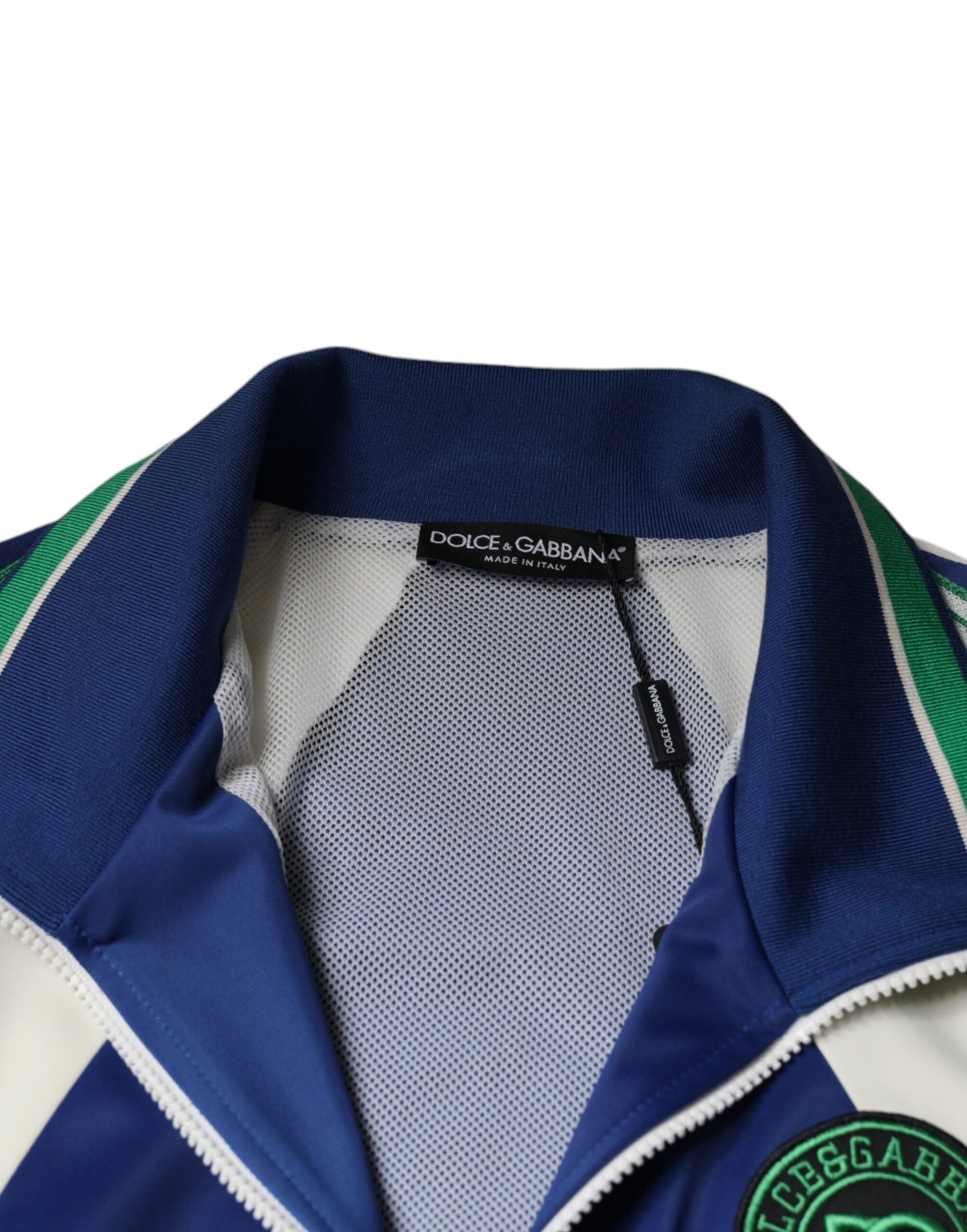 - Multicolor Polyester Full Zip Bomber Jacket