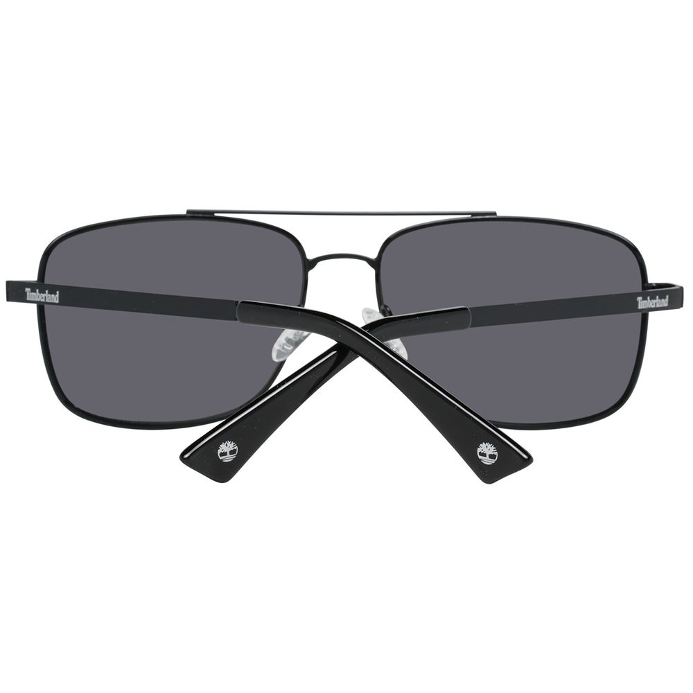Timberland Men's Black Resin Sunglasses – Stylish UV Protection