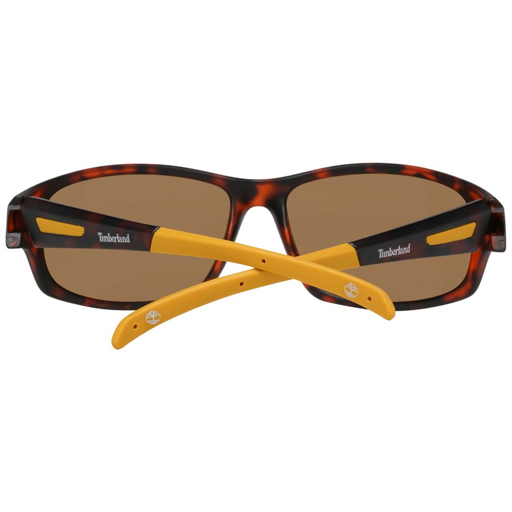Timberland Men’s Sunglasses – Blue Resin Frame, 65mm
