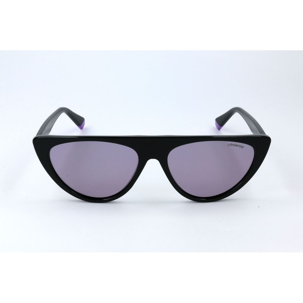 Polaroid Bicolor Metal Sunglasses – Violet Black with Polarized Lenses, 54mm