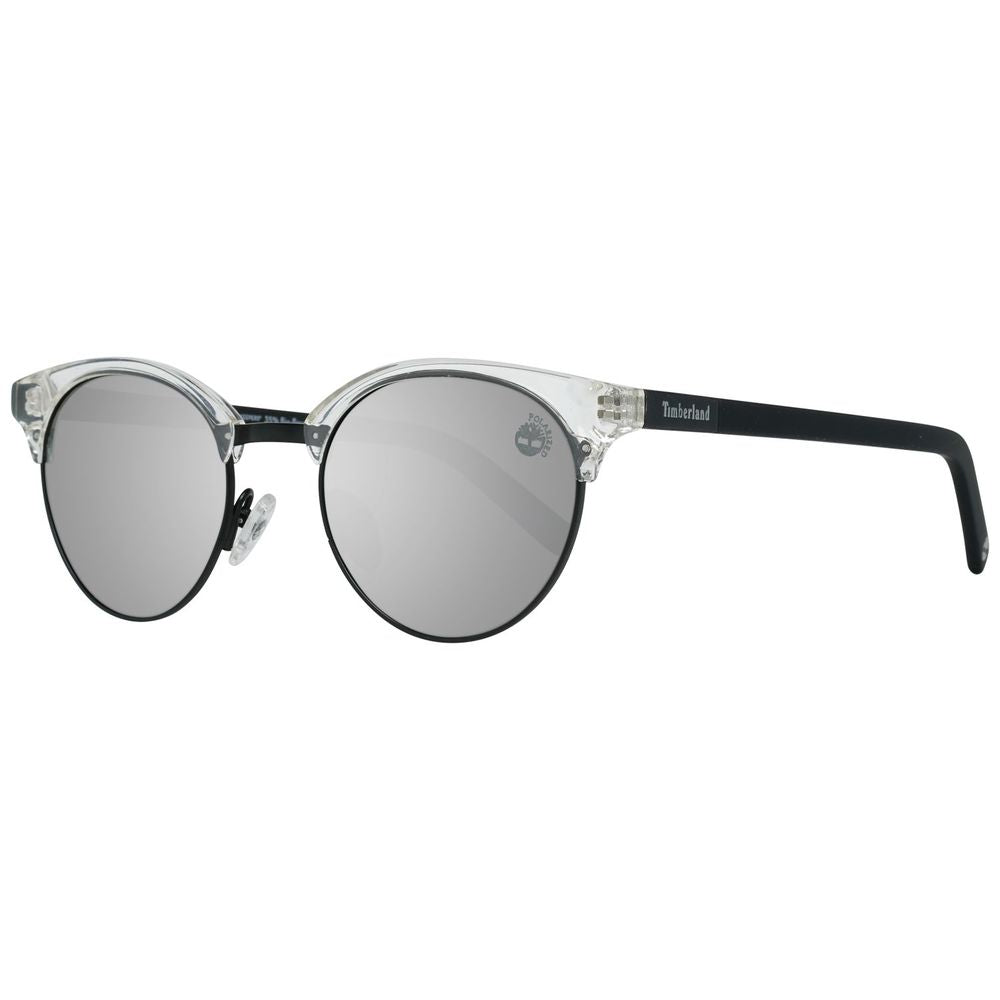 Timberland Transparent Metal Sunglasses – Chic Statement Style, 49mm