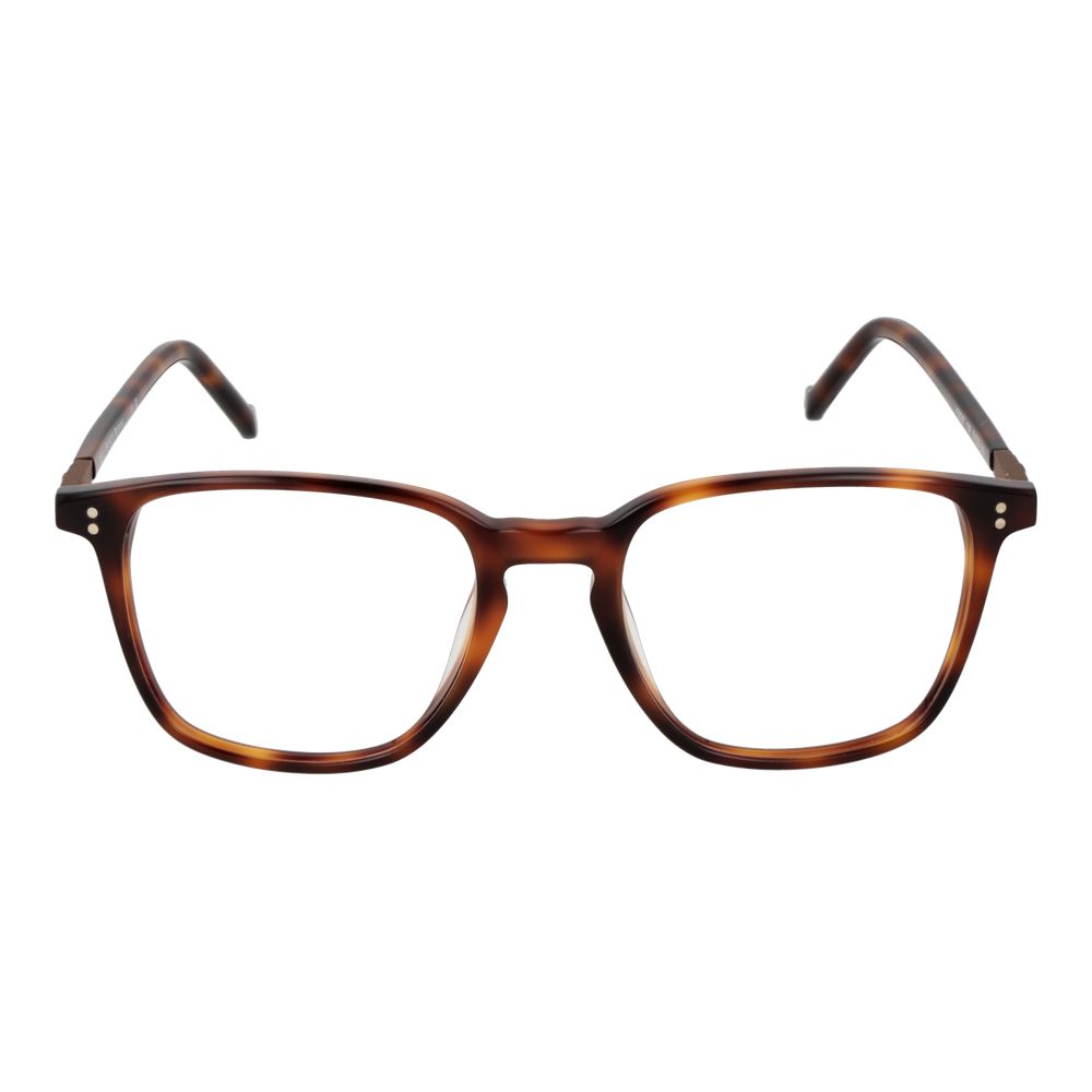 Hackett Brown Men’s Optical Frames – Square Full-Rim, 51mm