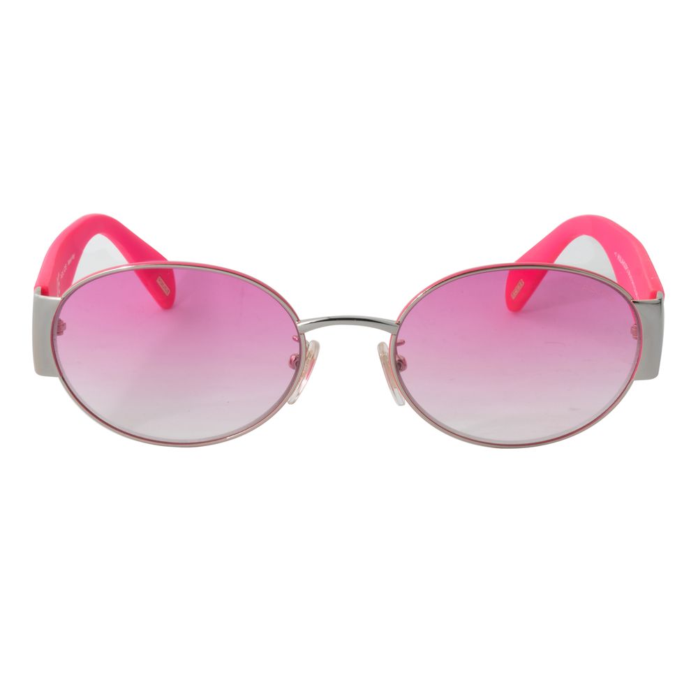 Police Women’s Sunglasses – Pink Metal Frame, Gradient Violet Lenses