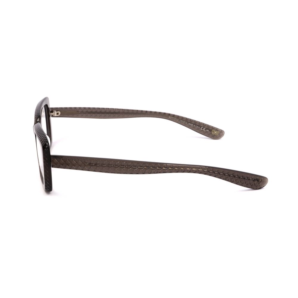 Bottega Veneta Gray Acetate Demo Lens Optical Frames