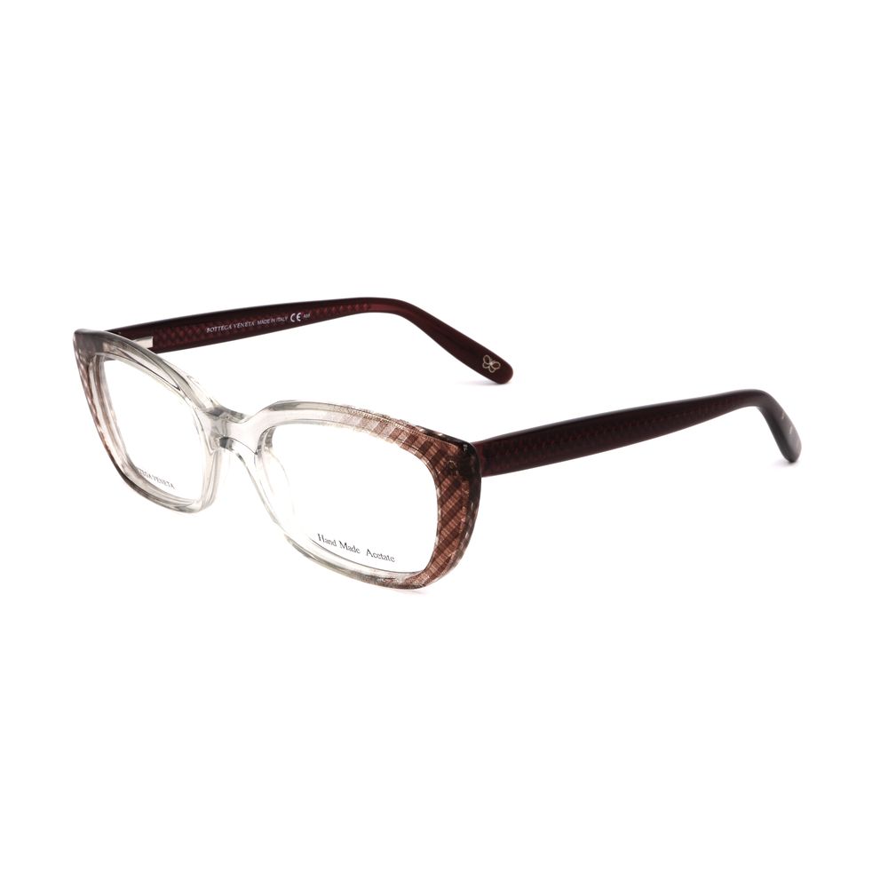 Bottega Veneta Burgundy Acetate Frames by Bottega Veneta