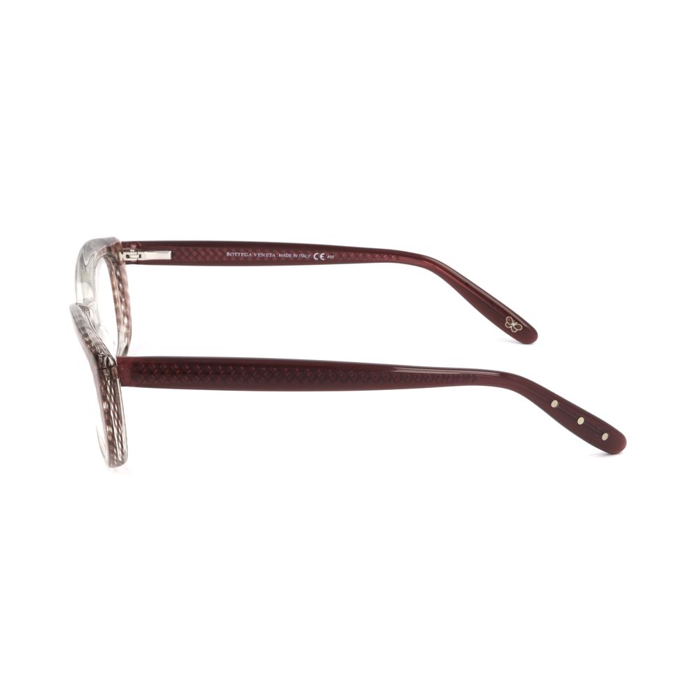 Bottega Veneta Burgundy Acetate Frames by Bottega Veneta
